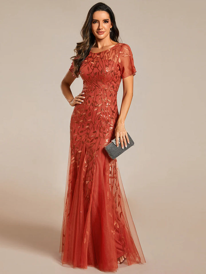 Sequin Shiny Fishtail Tulle Dresses for Party - CALABRO®