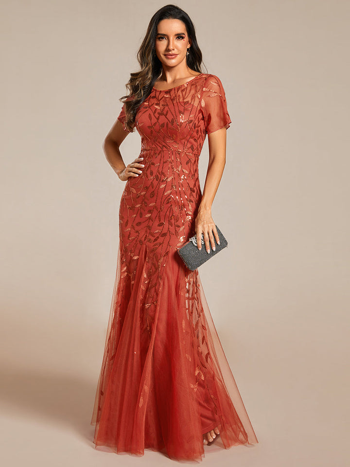 Sequin Shiny Fishtail Tulle Dresses for Party - CALABRO®