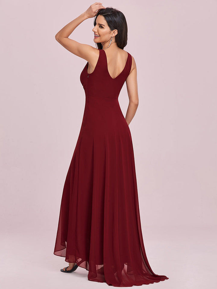 Sequin V Neck Sleeveless  Evening Dresses - CALABRO®