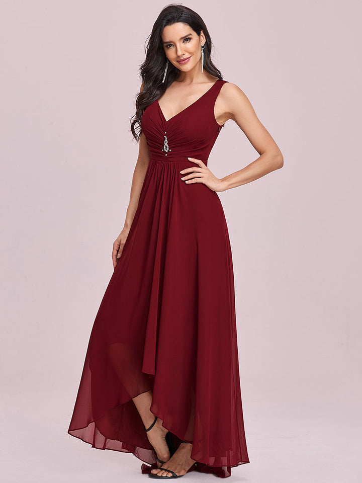 Sequin V Neck Sleeveless  Evening Dresses - CALABRO®