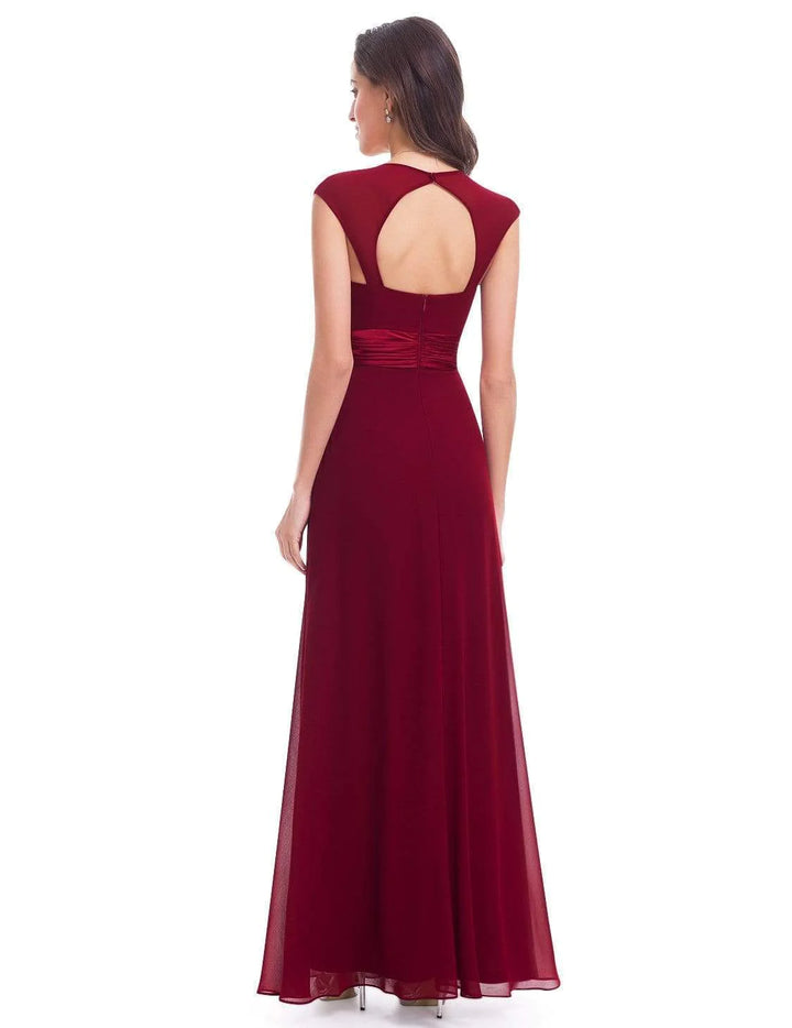 Floor Length Sweetheart Neckline Evening Dresses with Empire Waist - CALABRO®