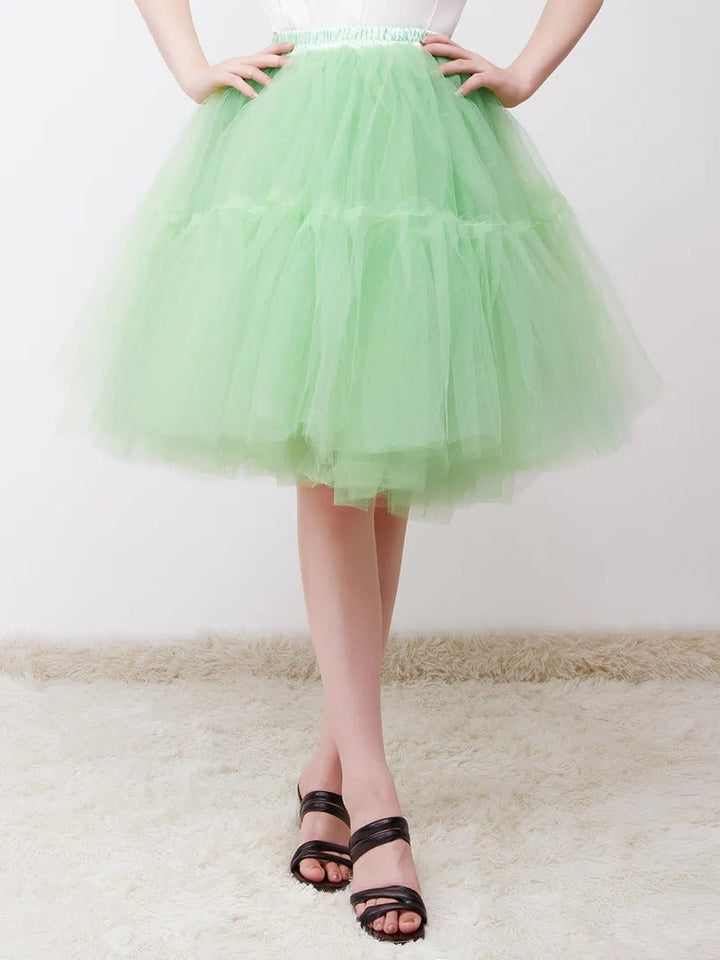 Knee-Length Tulle TUTU Dress Under Skirt - CALABRO®