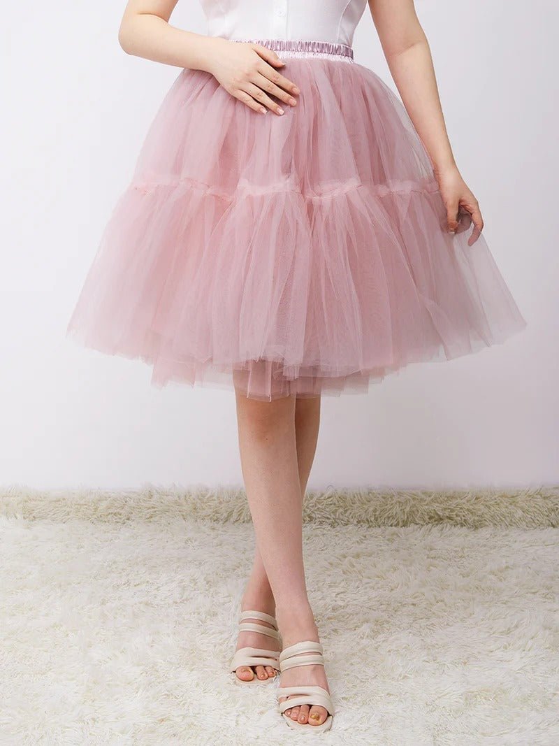 Knee-Length Tulle TUTU Dress Under Skirt - CALABRO®