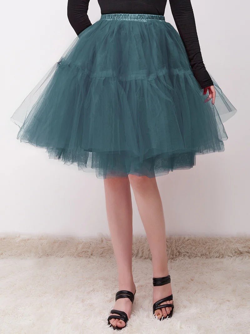 Knee-Length Tulle TUTU Dress Under Skirt - CALABRO®