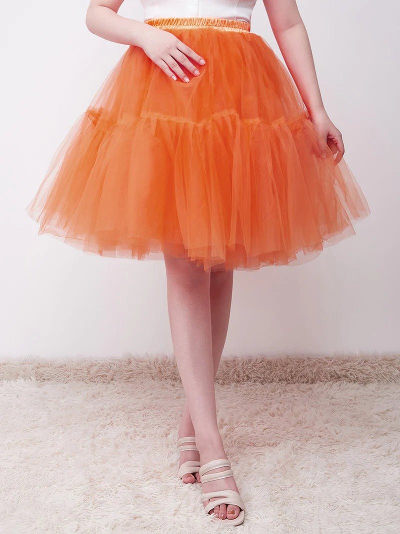 Knee-Length Tulle TUTU Dress Under Skirt - CALABRO®