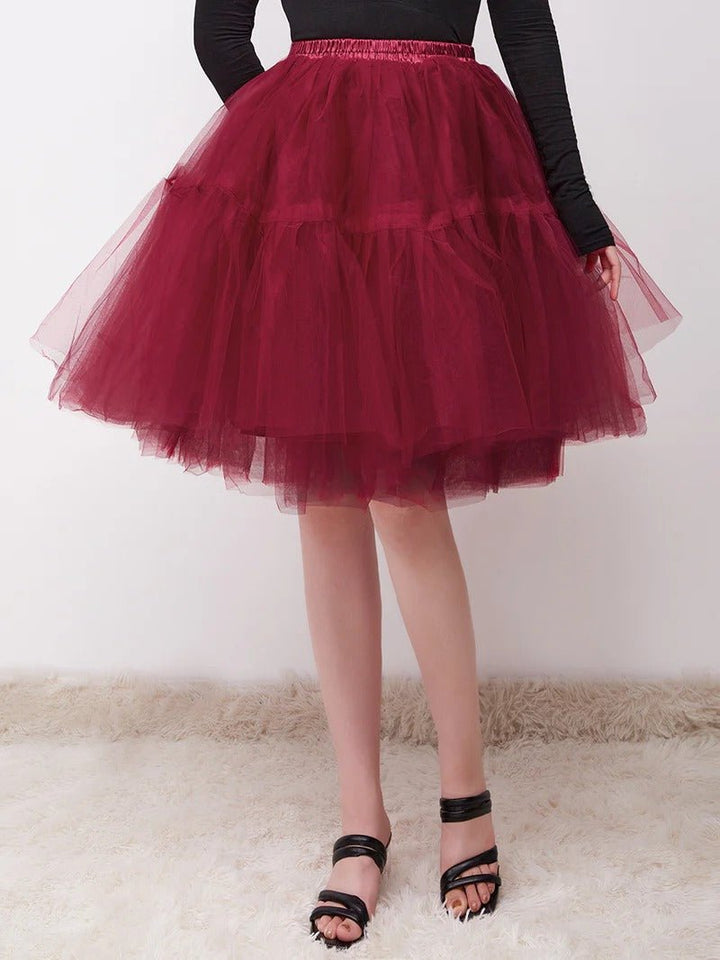 Knee-Length Tulle TUTU Dress Under Skirt - CALABRO®