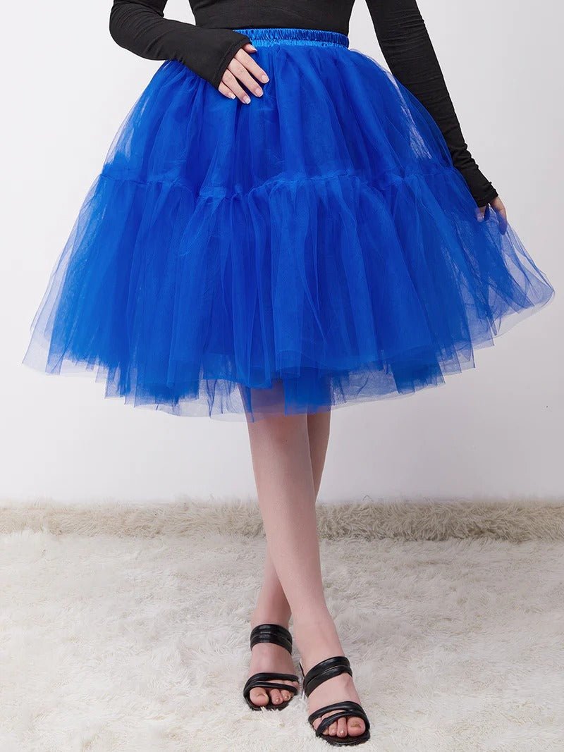 Knee-Length Tulle TUTU Dress Under Skirt - CALABRO®