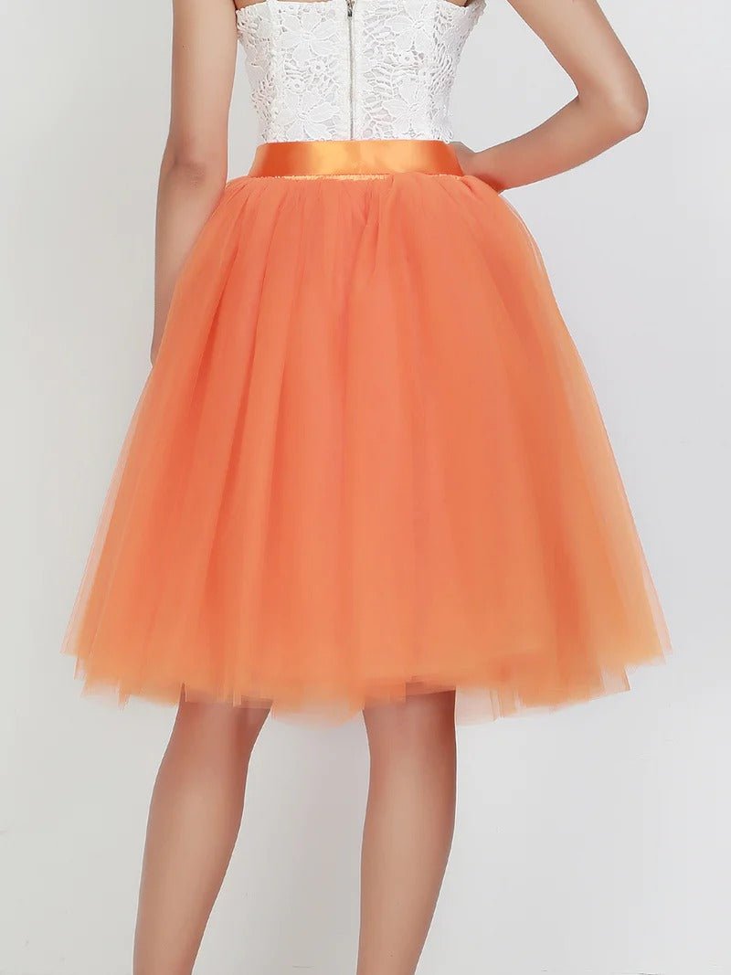 Knee-Length Tulle TUTU Dress Under Skirt - CALABRO®