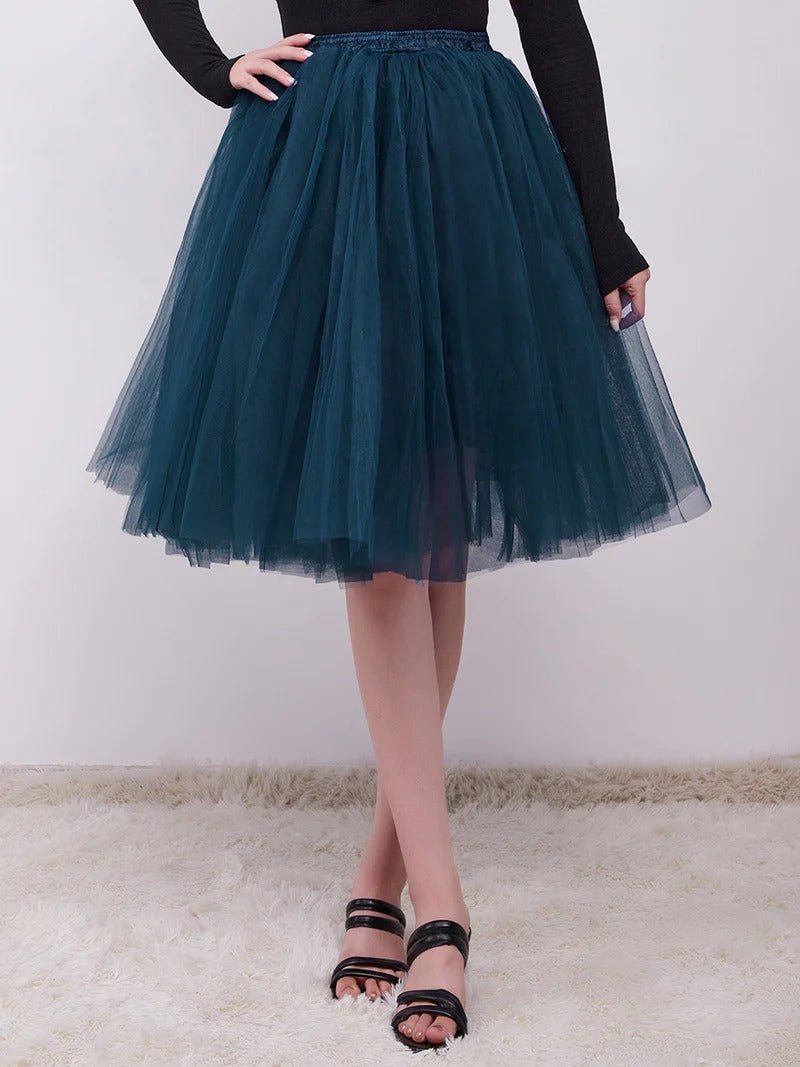 Knee-Length Tulle TUTU Dress Under Skirt - CALABRO®