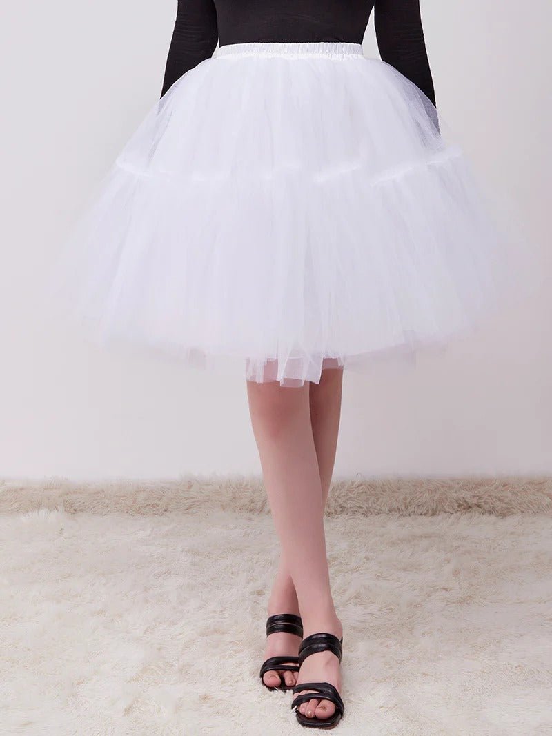 Knee-Length Tulle TUTU Dress Under Skirt - CALABRO®